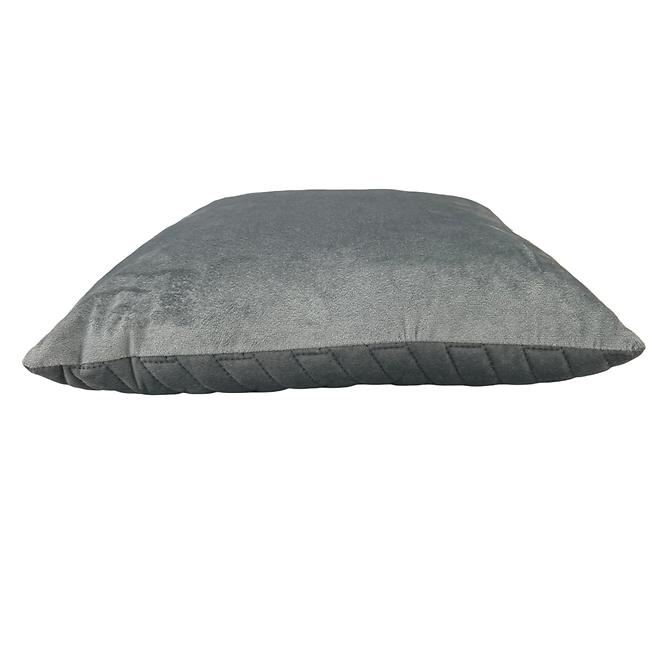 Párnahuzat velvet d8 szürke