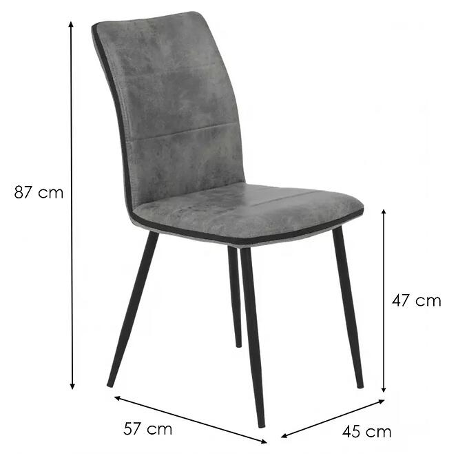 Szék Caroline – Yy 19 Grey