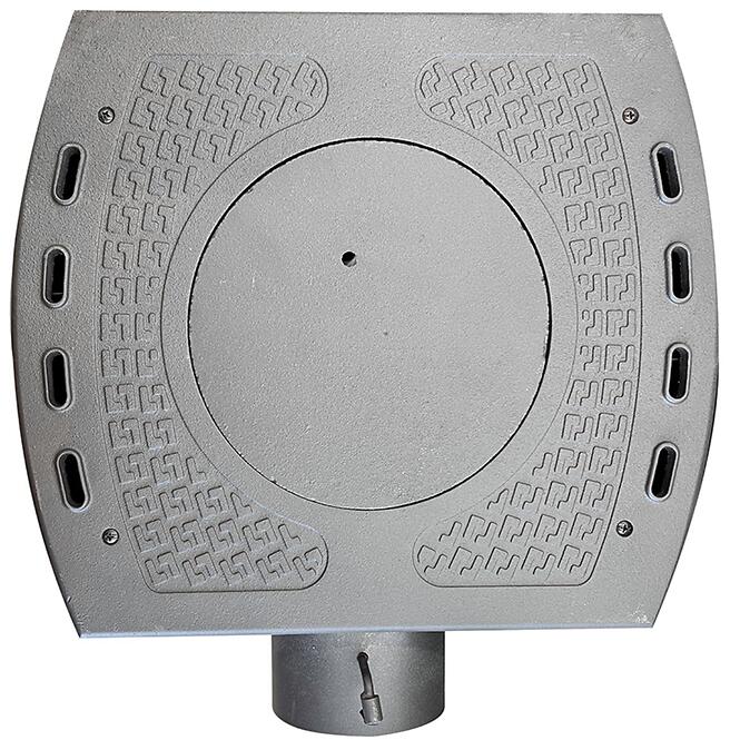 Acél Kályha Berna Lux 6,6 kW piros,4