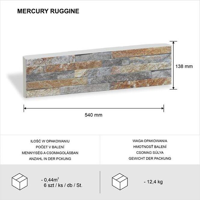 Csempe dekoratív Mont Blanc Ruggine