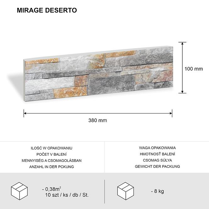 Csempe dekoratív Lazzaro Deserto,6