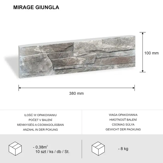 Csempe dekoratív Lazzaro Giungla