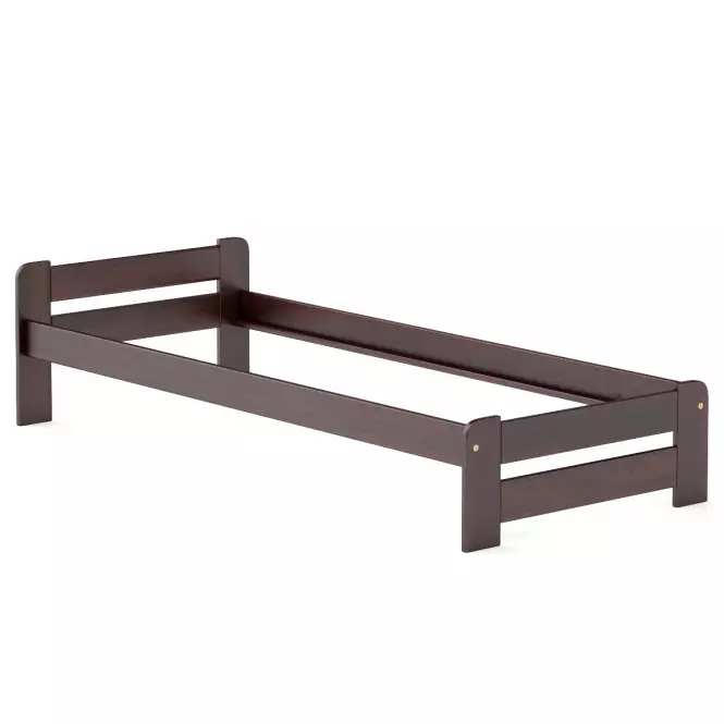 Ágy fenyő LK099–80x200 dió