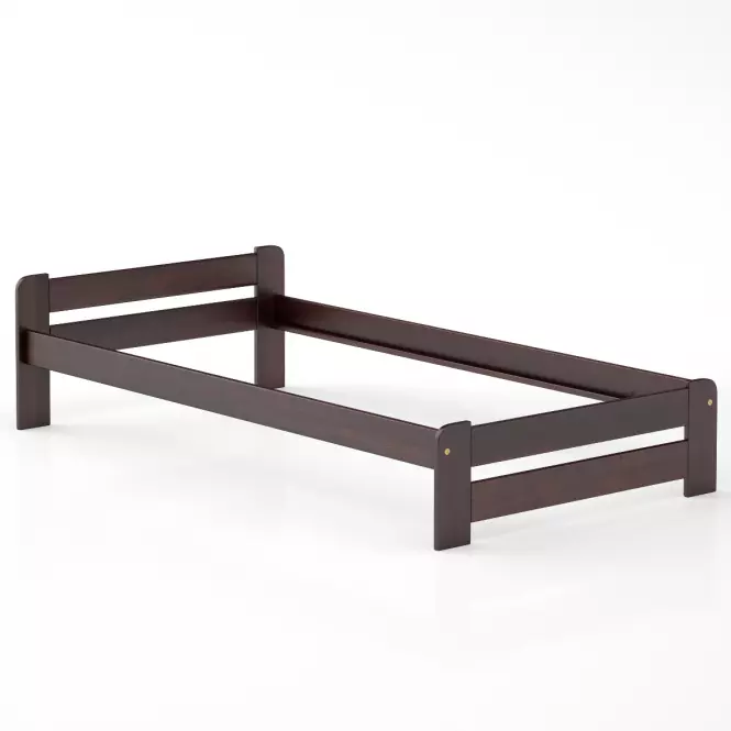 Ágy fenyő LK099–100x200 dió