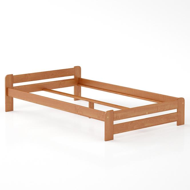 Ágy fenyő LK099–120x200 égerfa,3