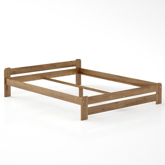 Ágy fenyő LK099–160x200 tölgy
