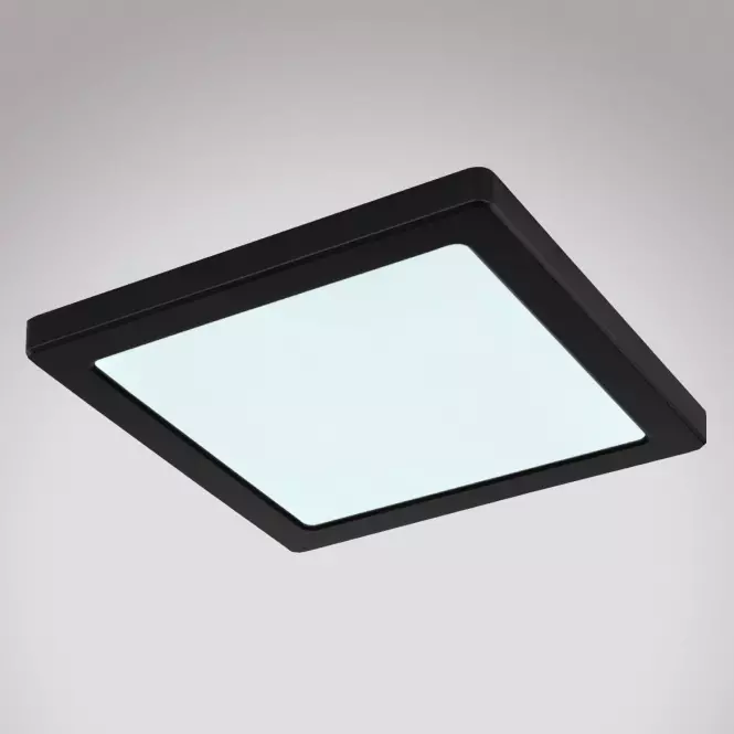 Mennyezet 12380-18B LED 18W fekete PL,4