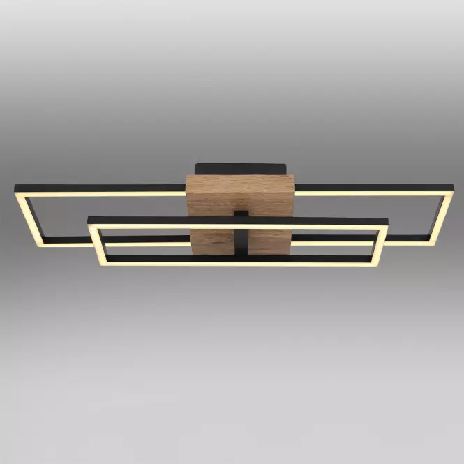 Mennyezet 67276-18 LED fekete MAT  PL