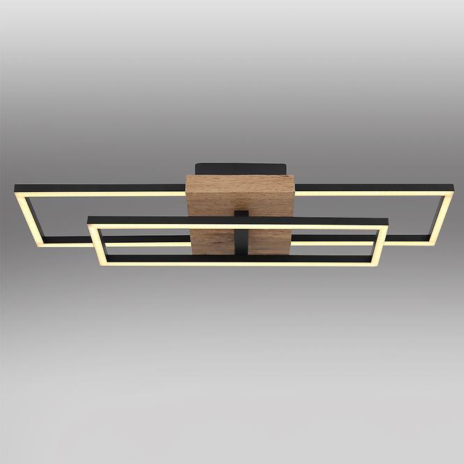 Mennyezet 67276-18 LED fekete MAT  PL