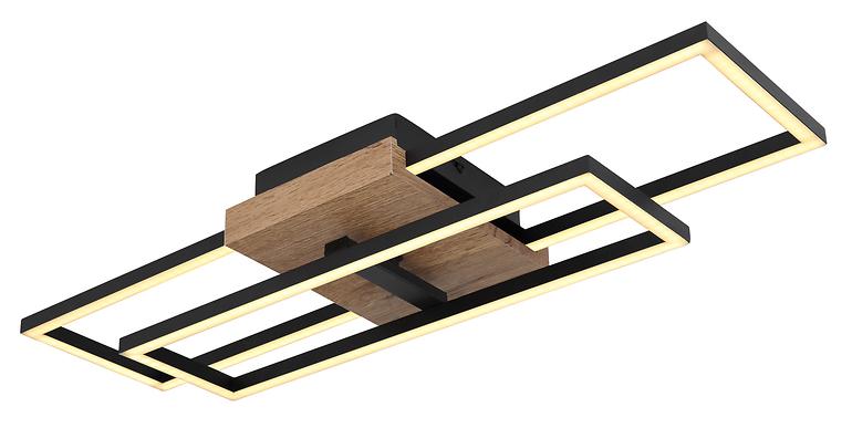 Mennyezet 67276-18 LED fekete MAT  PL