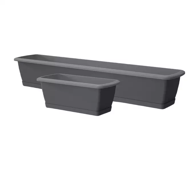 Doboz Erkély Respana   SET- ANTRACIT ISE400P-S433