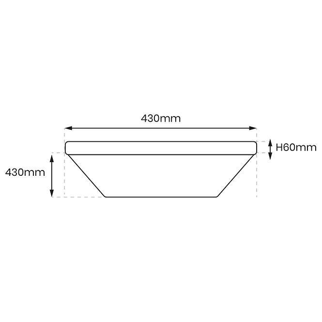 Mennyezet Avalon Black EK77862 25W KW SKY PL1