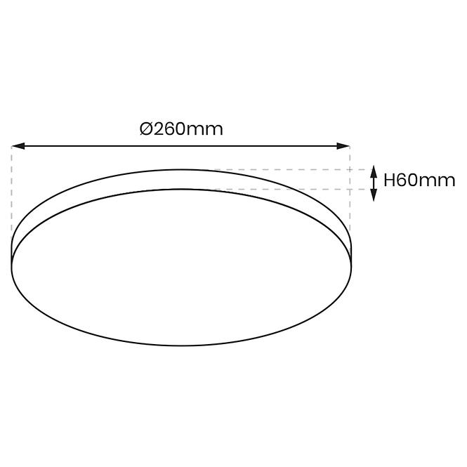 Mennyezet Olympia Gold EK77866 10W P1,3