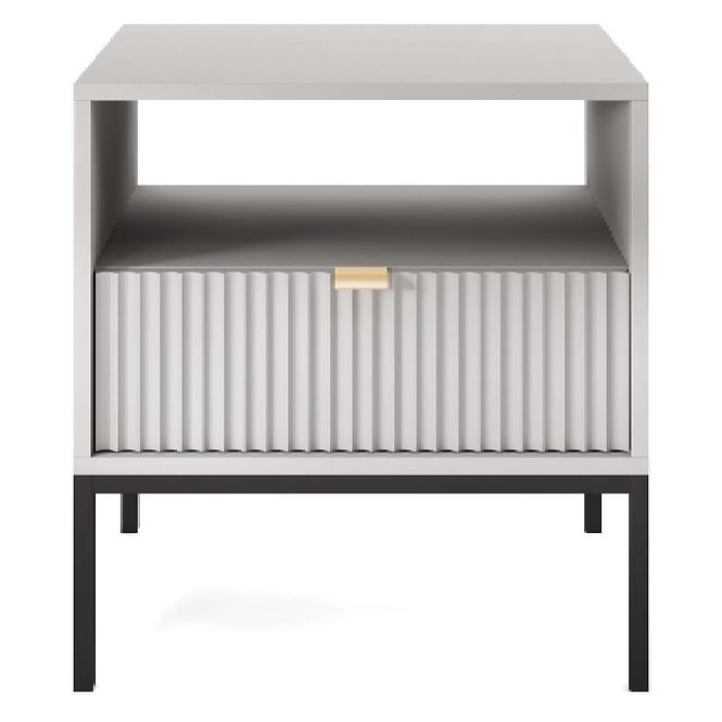 Éjjeliszekrény Nova S54 szürke,3