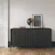 Komód Nova Ksz104 fekete,5