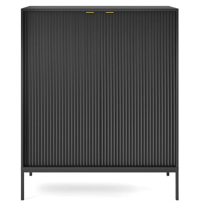 Komód  Nova K104 fekete,3