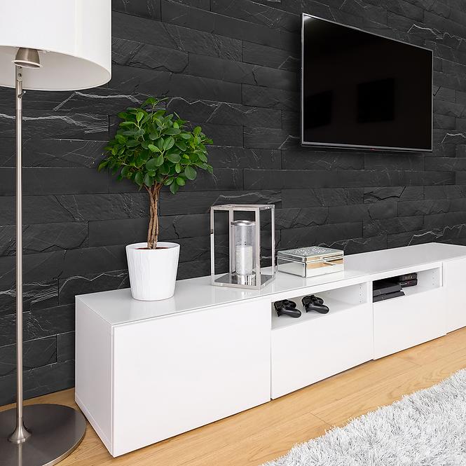 Csempe dekoratív Magma Black,4