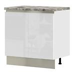 Konyhaszekrény Infinity R-90-2K/5 Crystal White
