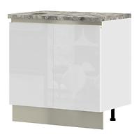 Konyhaszekrény Infinity R-90-2K/5 Crystal White