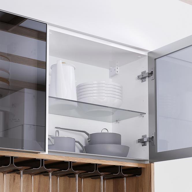 Konyhaszekrény Infinity R3-60-1K/5 Crystal White