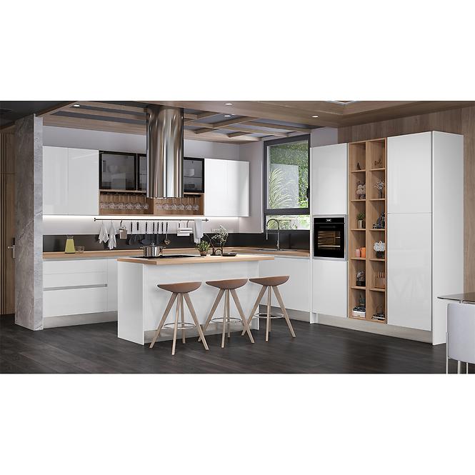 Konyhaszekrény Infinity R3-60-1K/5 Crystal White