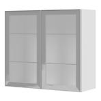 Konyhaszekrény Infinity V7-80-2AL/5 Crystal White