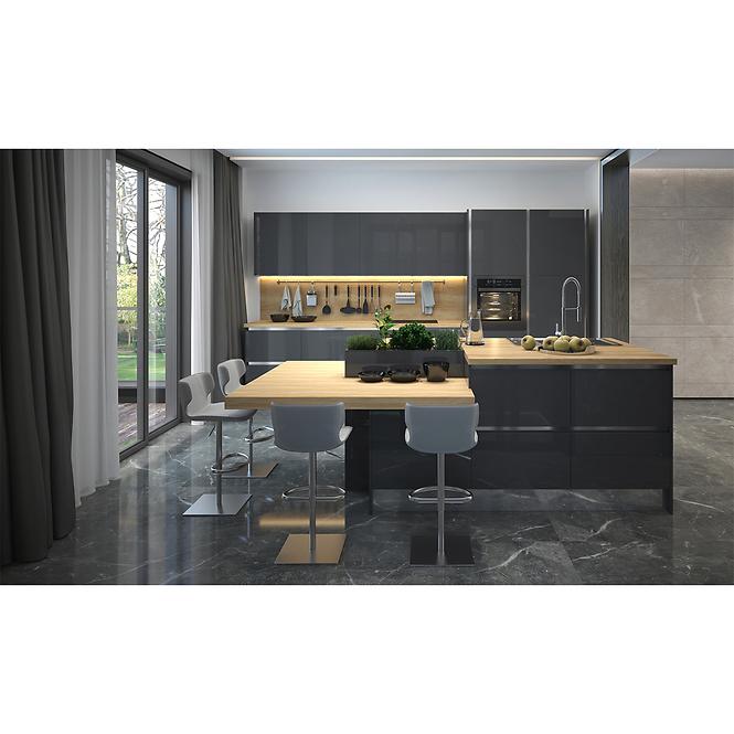 Konyhaszekrény Infinity V3-60-1K/5 Anthracite