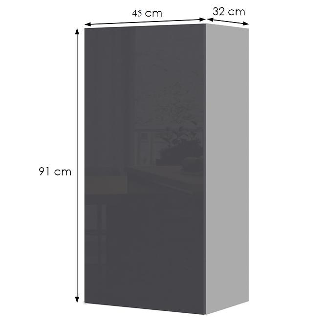 Konyhaszekrény Infinity V9-45-1K/5 Anthracite