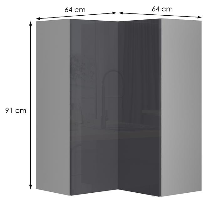 Konyhaszekrény Infinity V9-UG-2K/5 Anthracite