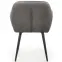 Szék K429 Velvet/Fém szürke,5