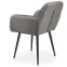 Szék K429 Velvet/Fém szürke,6
