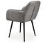Szék K429 Velvet/Fém szürke,6
