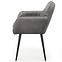 Szék K429 Velvet/Fém szürke,7