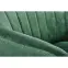 Szék K429 Velvet/Fém Sötétzöld,3