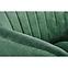 Szék K429 Velvet/Fém Sötétzöld,3
