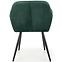 Szék K429 Velvet/Fém Sötétzöld,5