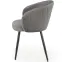 Szék K430 Velvet/Fém szürke,5