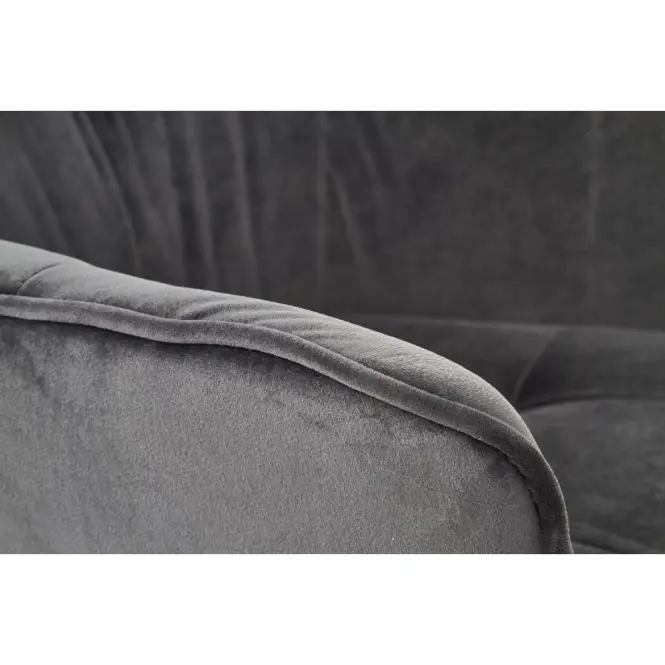 Szék K377 Velvet/Fém szürke,10