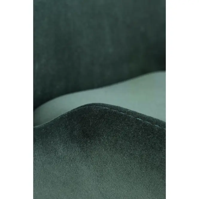 Szék K454 Velvet/Fém Sötétzöld,5