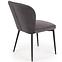 Szék K399 Velvet/Fém szürke,5