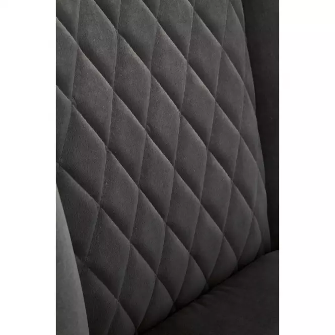 Szék K399 Velvet/Fém szürke