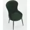 Szék K366 Velvet/Fém Sötétzöld,3