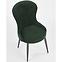Szék K366 Velvet/Fém Sötétzöld,3