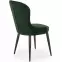 Szék K366 Velvet/Fém Sötétzöld,8