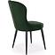 Szék K366 Velvet/Fém Sötétzöld,8