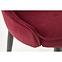 Szék K366 Velvet/Fém Bordó,4