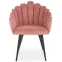 Szék K410 Velvet/Fém Rózsaszín,10