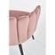 Szék K410 Velvet/Fém Rózsaszín,7