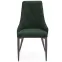 Szék K365 Velvet/Fém Sötétzöld,6