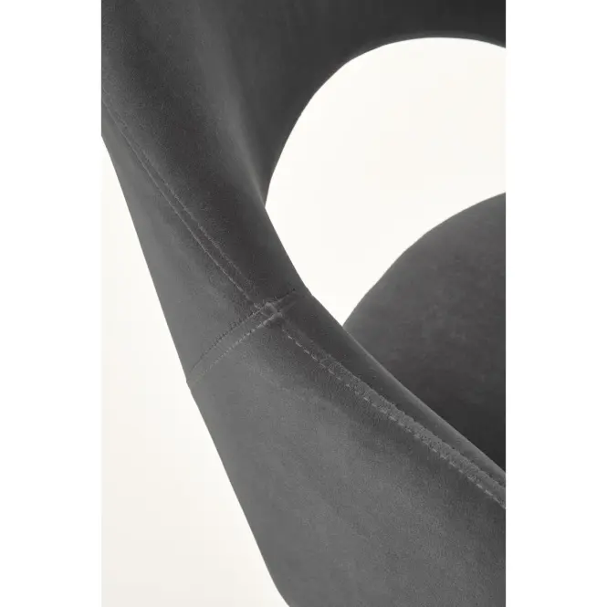 Szék K364 Velvet/Fém szürke,10